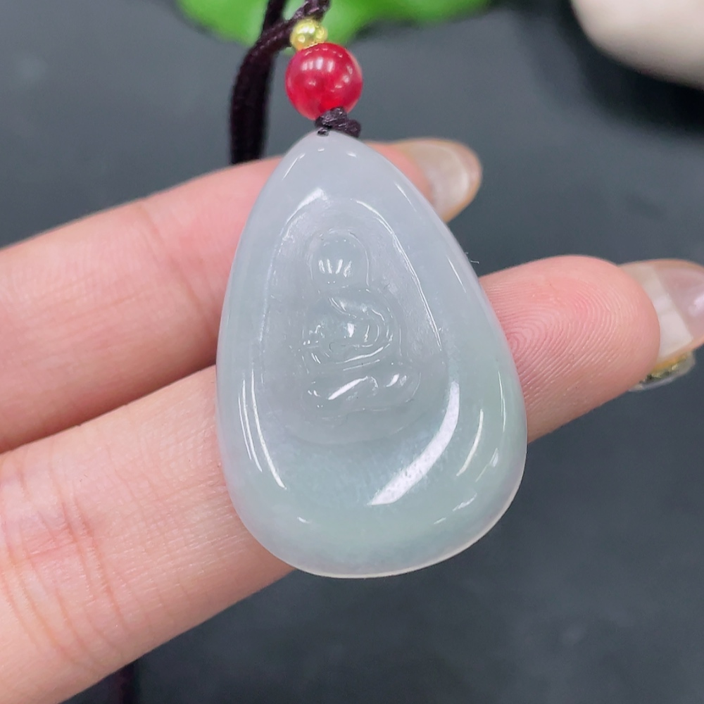 F18058251 Jadeite Enlightenment Pendant Total Weight 9.815g