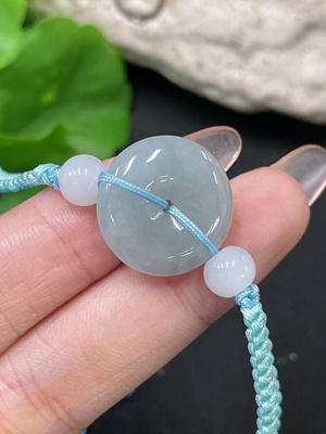 F34020371 Jadeite Hand Bracelet, Total Weight Approx. 5.91g, Beads Non-Grade A