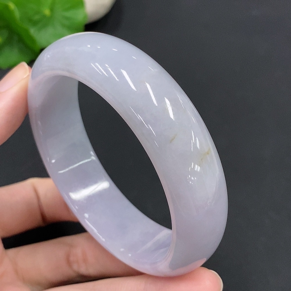 F21428062 Jadeite Round Bangle Size 58.6 Total Weight Approx. 81.45g