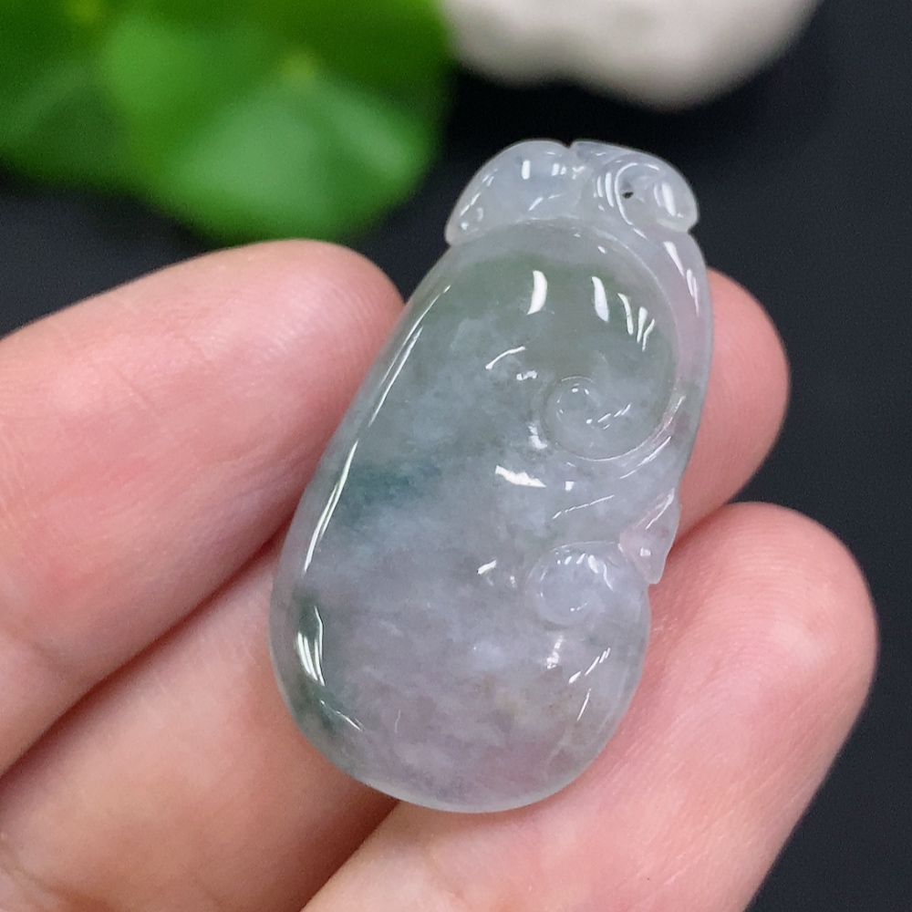 F32701027 JadeiteRuyi Pendant (Total Weight: Approx. 4.9g)