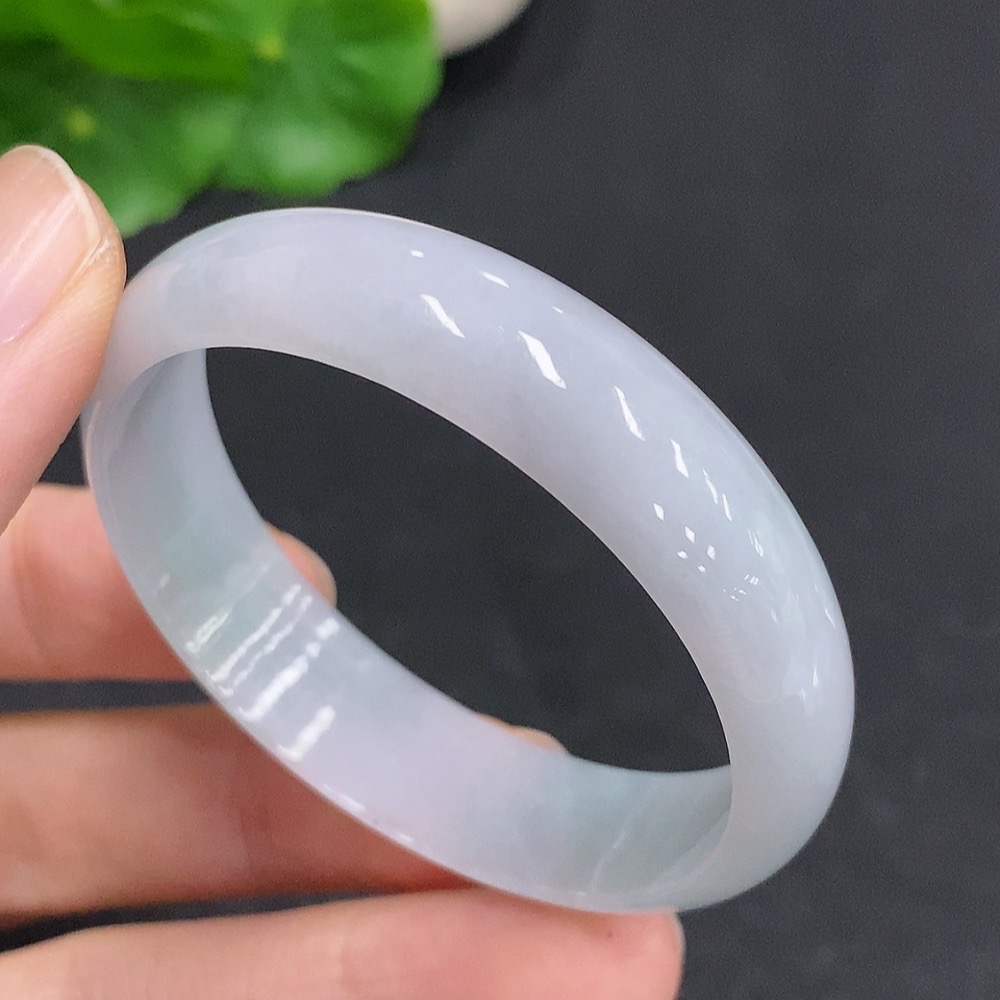 F33830711 Jadeite Round Bracelet Total Weight About 22g Size 46.6