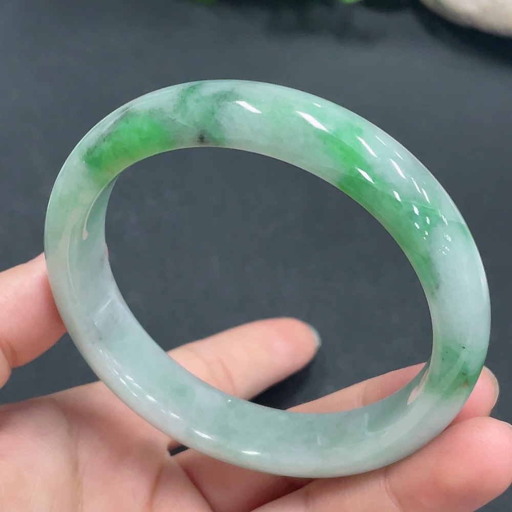 F21421968 Jadeite Bangle Size 59.5mm Total Weight Approx. 60.82g
