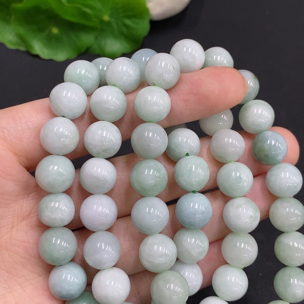 F33876557 Jadeite Bead Bracelet One Lot Sale