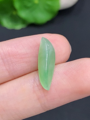 F30543604 Jadeite inlay, total weight approx. 0.6g