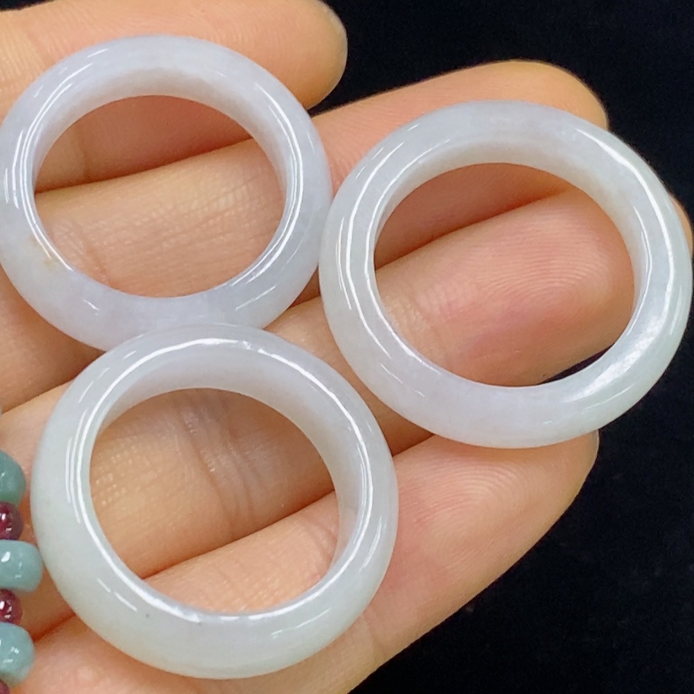F35136475 Jadeite Ring/Bracelet Sell as a Lot with Non-Grade A Beads