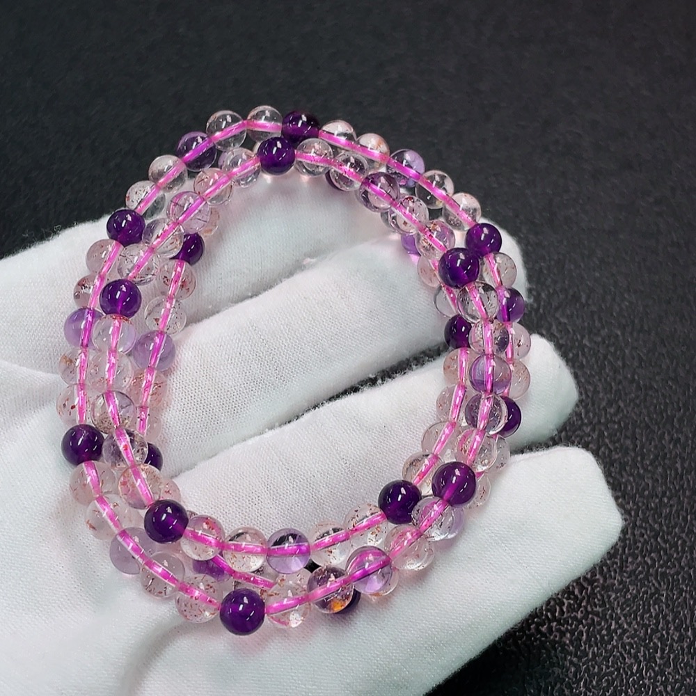 C34006997 Crystal Bead Strand Total Weight Approx. 24.81g Size About 5.6mm