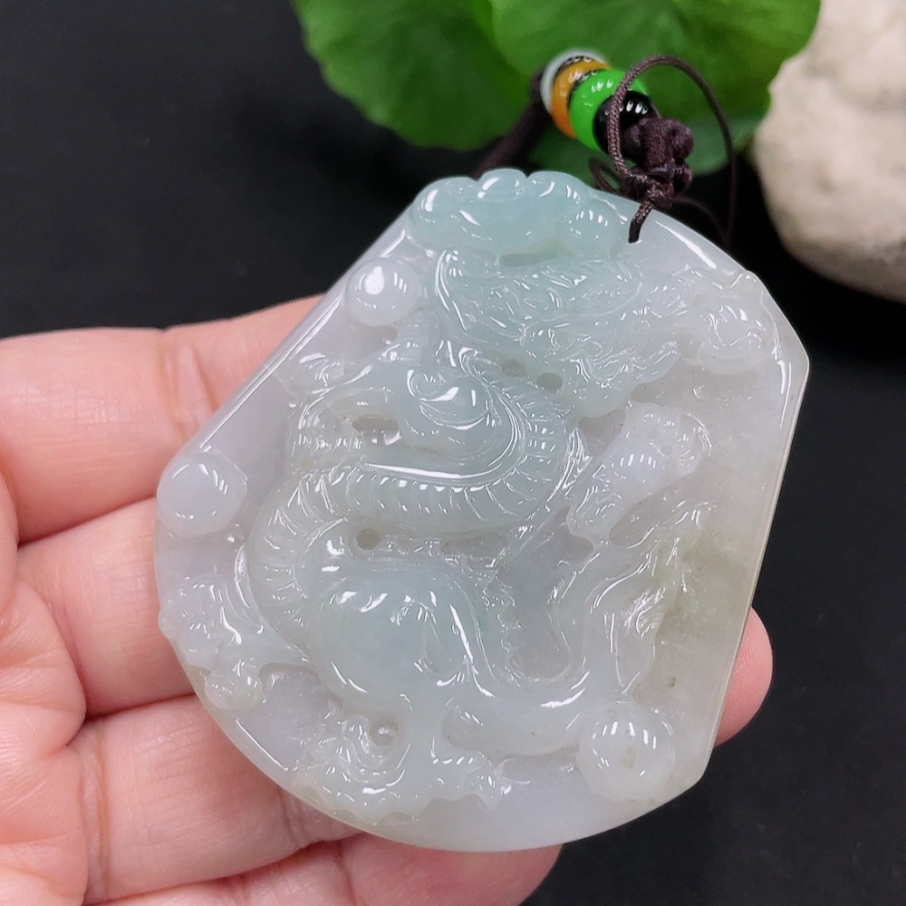 F31628192 JadeiteDragon Pendant