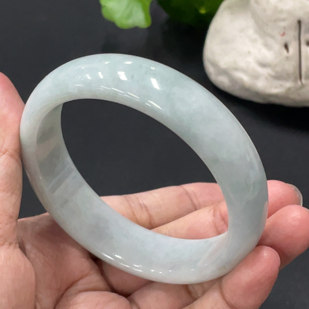 F34019663 Jadeite Round Bracelet Total Weight Approx. 72.6g Size 60