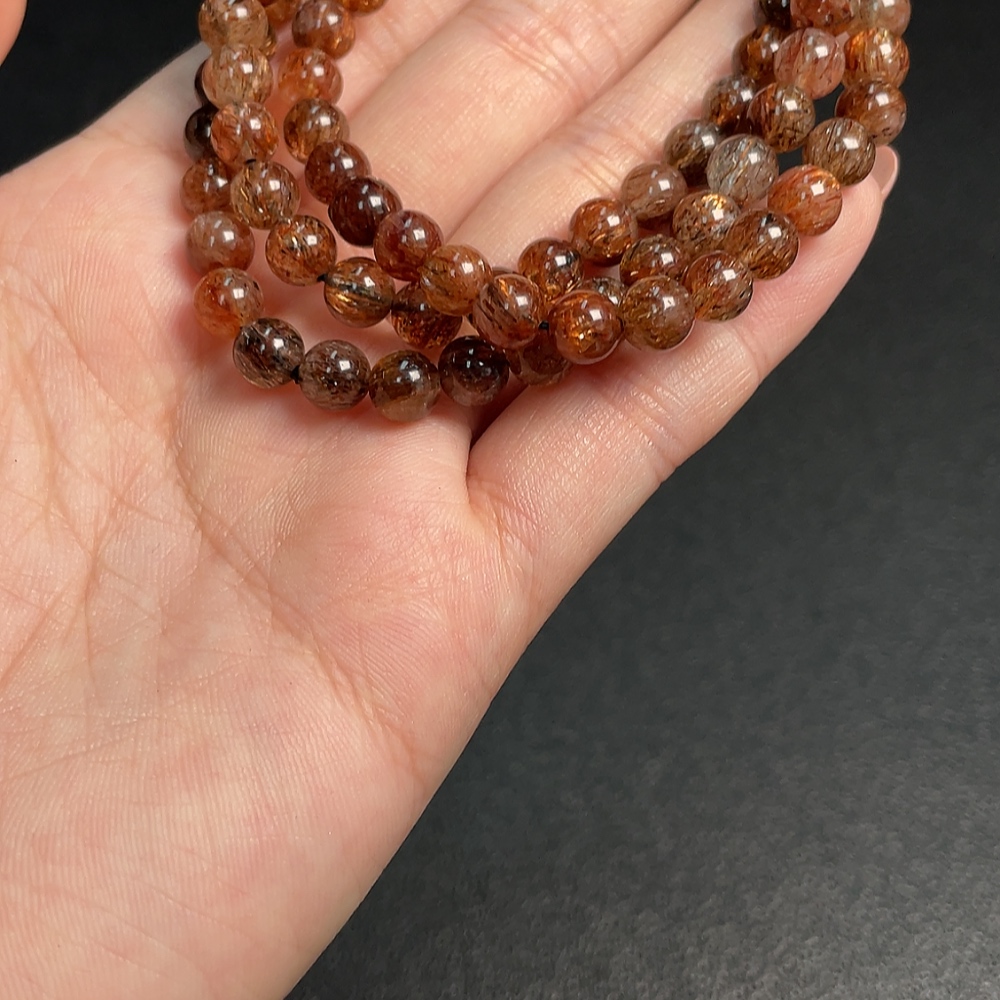 C33852520 Crystal Bead Necklace Total Weight Approx. 28.77g Size 6.1mm