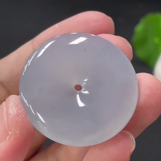 F33836973 Jadeite Peace Knot Pendant Total Weight Approx. 11.6g