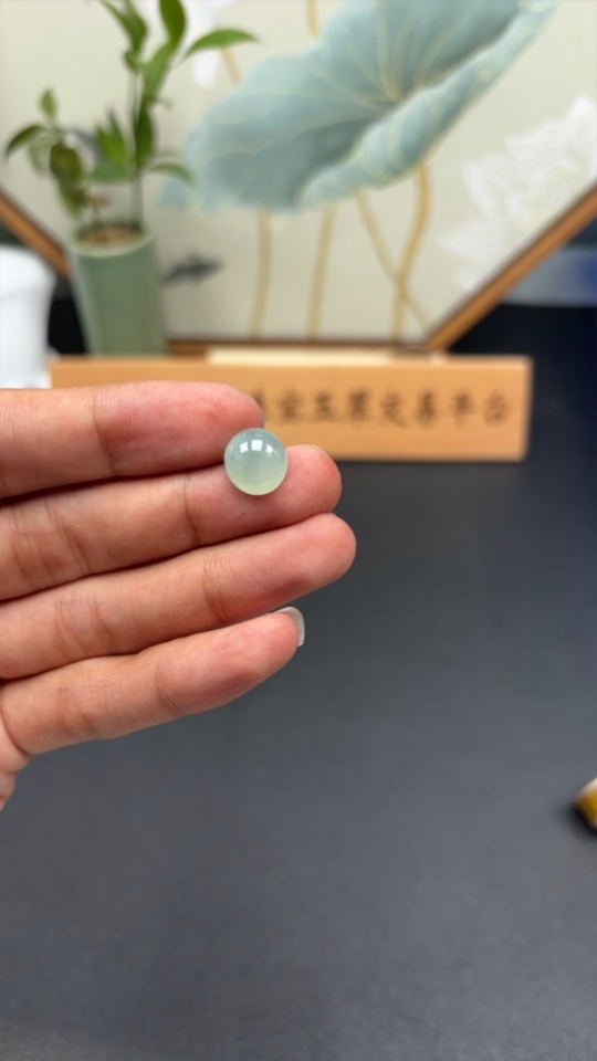 F33878183 Jadeite cabochon Total weight: approx. 1.112g