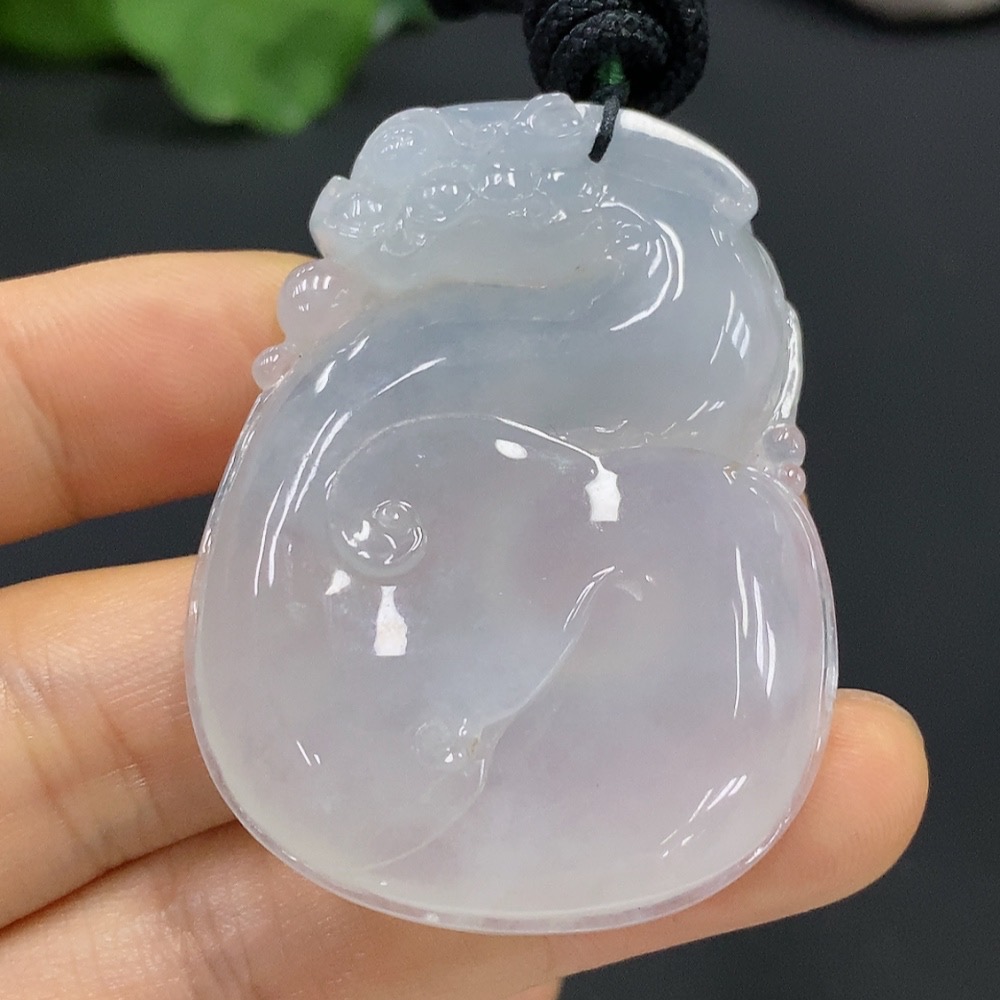 F21392928 Jadeite Pendant with Cord, Total Weight 29.6g