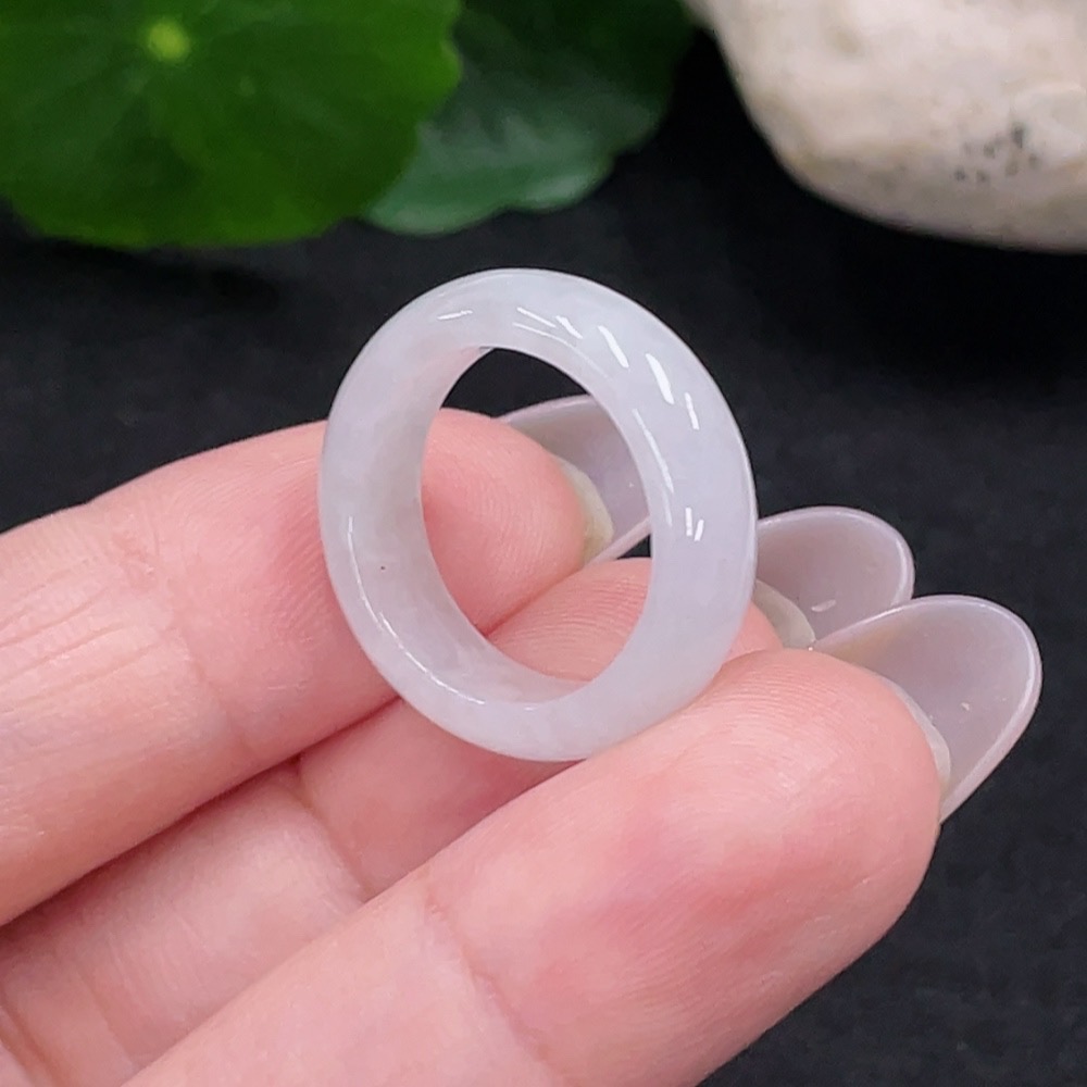 F32709554 Jadeite Ring Size 10 Total Weight Approx. 2.8g