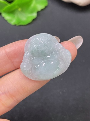 F35138829 Jadeite Pendant Buddha Total Weight Approx. 6.56g
