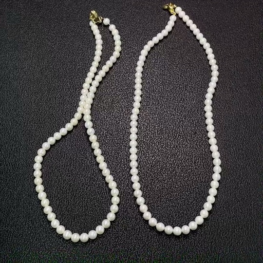C34007315 Pearl Beaded Necklace Non-Gold Total Weight Approx. 33.19g Sell as a Lot