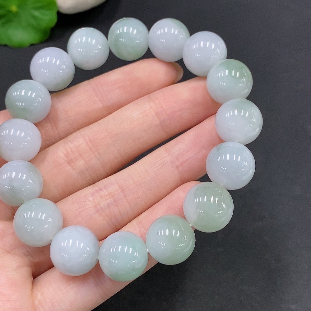 F28189052 Jadeite Bracelet Approx. 13mm Total Weight About 63.8g