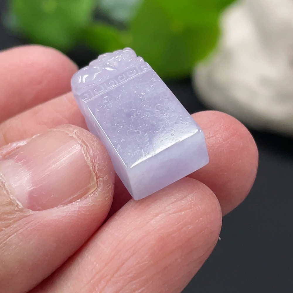 F31669830 Jadeite Pi Xiu Seal, Total Weight Approx. 4g