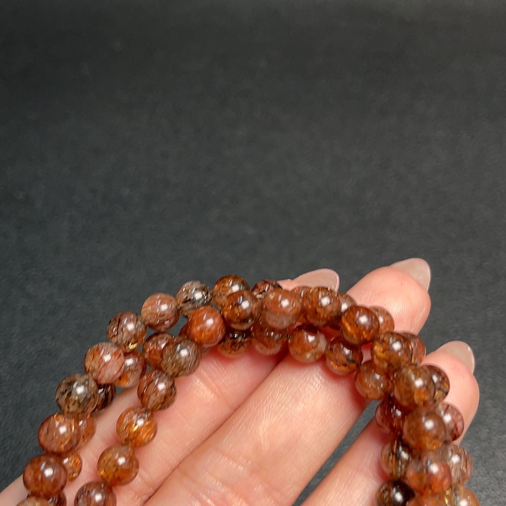 C33852520 Crystal Bead Necklace Total Weight Approx. 28.77g Size 6.1mm