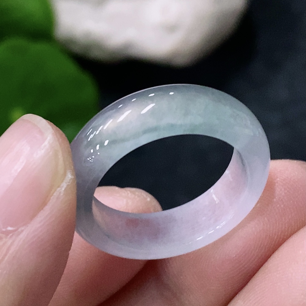 F32800075 Jadeite Ring Total Weight Approx. 3.38g Size 13