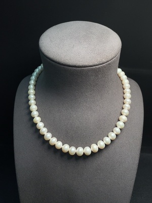 C34993202 Pearl Necklace Non-Gold Total Weight Approx. 49g Size About 9.3mm