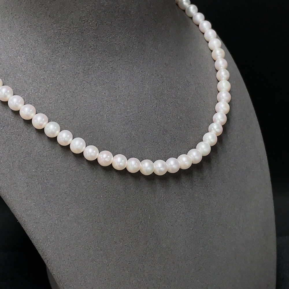 C34950206 Pearl Bead Strand Total Weight Approx. 27.78g Size About 6.7mm