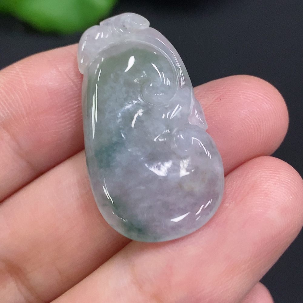 F32701027 JadeiteRuyi Pendant (Total Weight: Approx. 4.9g)