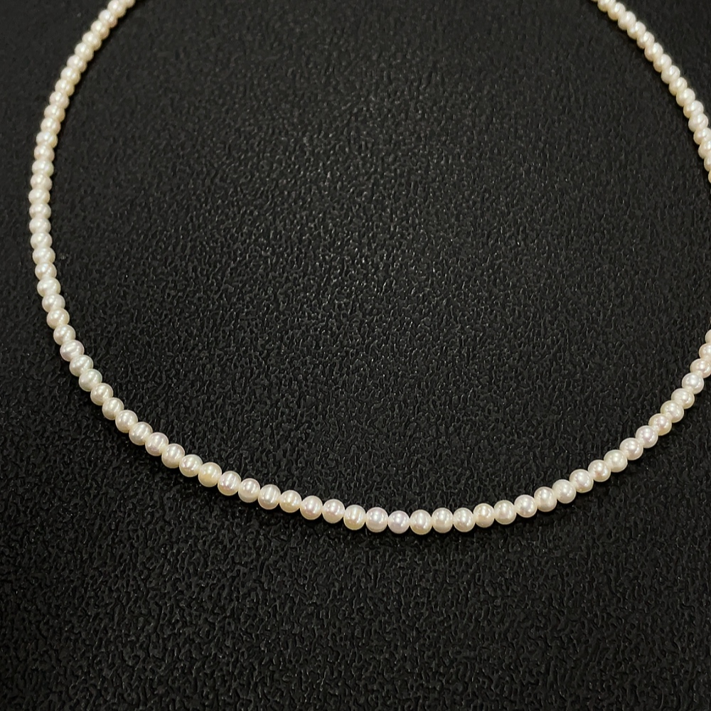 C25929911 Pearl bead strand, non-gold setting, total weight approx. 6.04g, size approx. 3.3mm