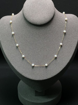 C27167805 Pearl Necklace Total Weight Approx. 1.49g Stone Size 3.6mm 18K Gold