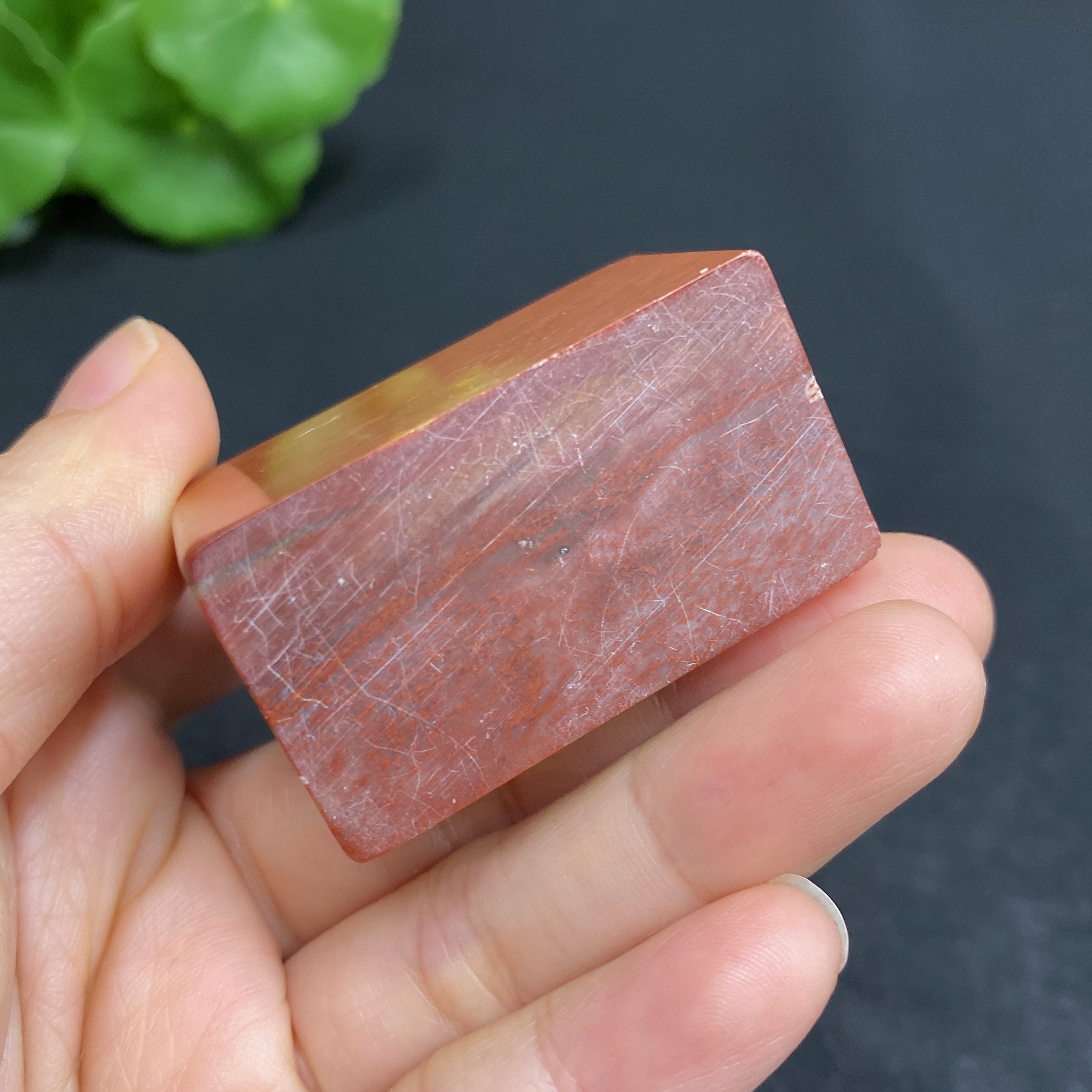 H30467576 Shoushan Stone Auspicious Beast Seal