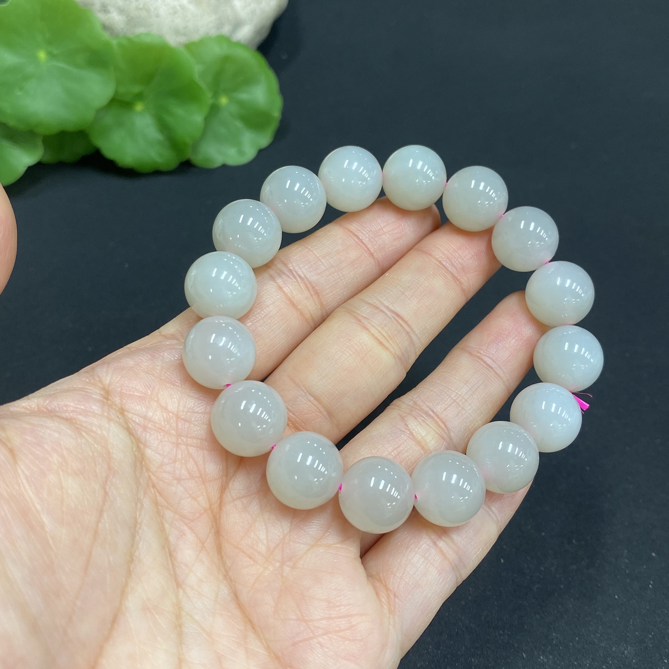 H34015551 Hetian Jade Bracelet, Approx. 11.6mm, Total Weight Approx. 41.9g