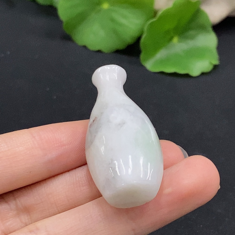 F32788094 Jadeite Pendant Vase Total Weight Approx. 18.82g