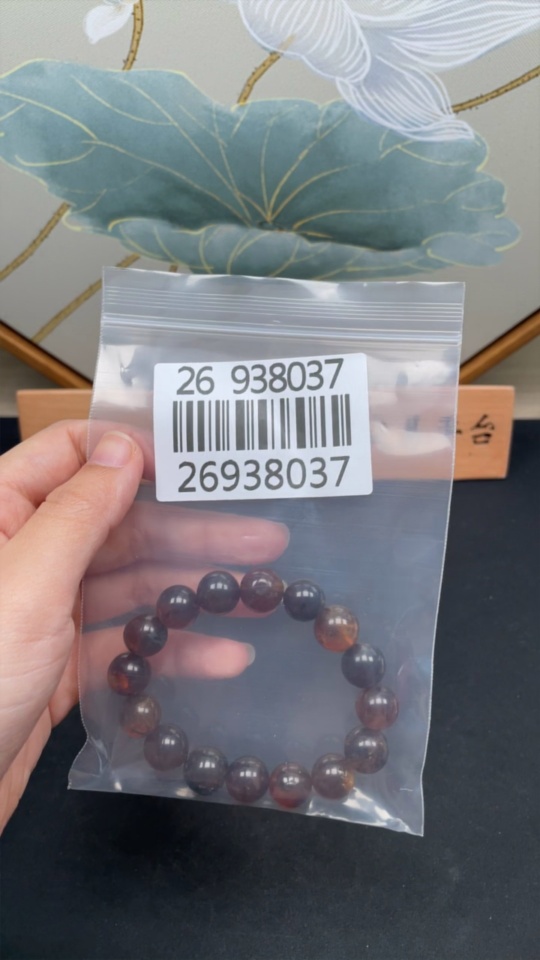 C26938037 Amber Beeswax Bracelet Total Weight Approx.16g Size 12.1mm