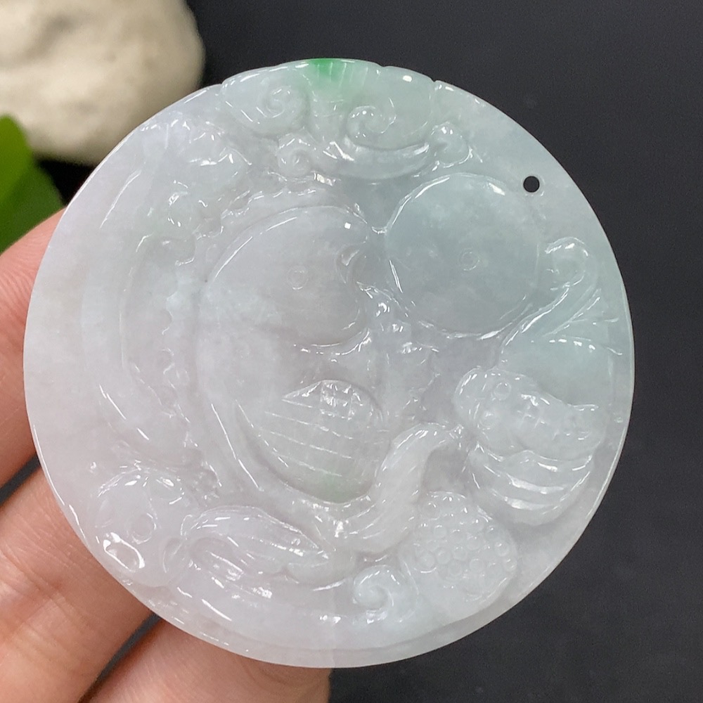 F29322759 JadeitePendant Total Weight Approx. 15.9g