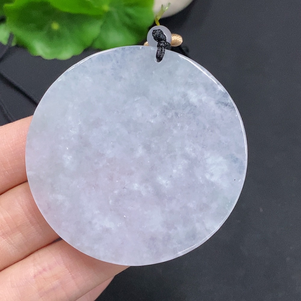 F32808377 Jadeite Peacock Pendant