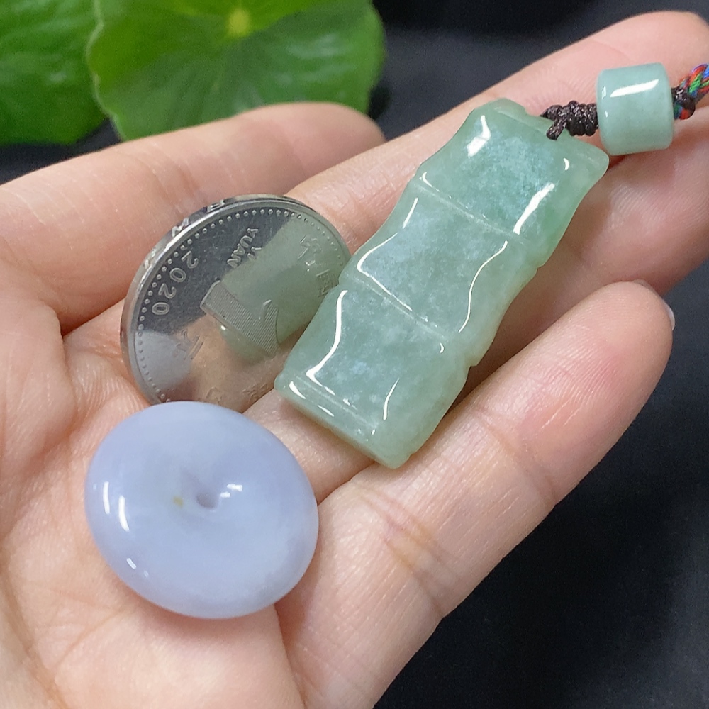 F35089196 Jadeite Pendants Sell as a Lot