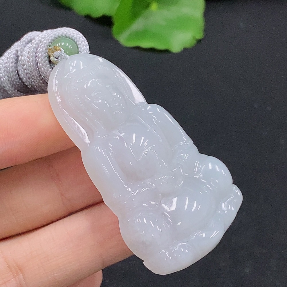 F31682761 Jadeite Guanyin Pendant Total Weight Approx. 20g