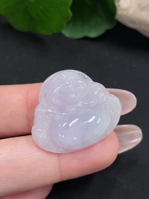 F34068820 Jadeite Buddha Pendant, Total Weight Approximately 5.1g