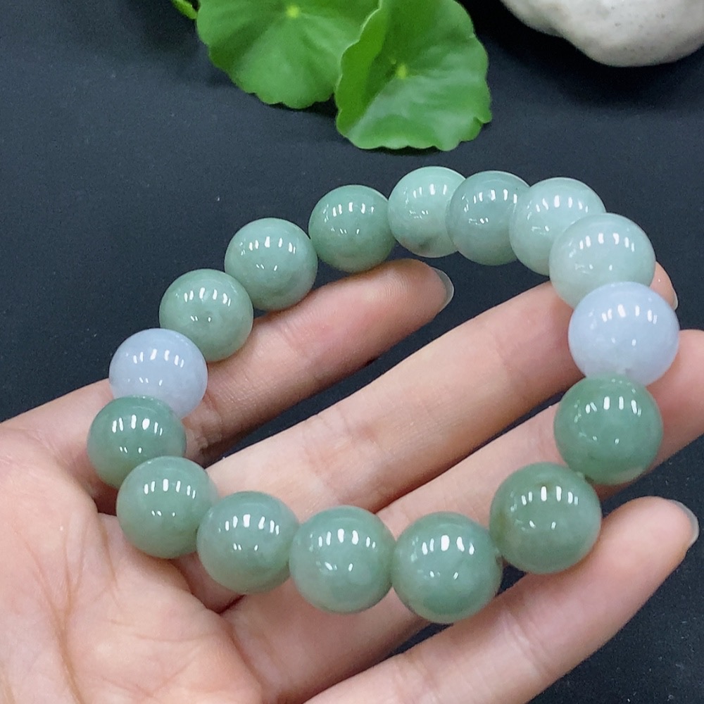 F30550242 Jadeite Bracelet Approx.12.9mm Total Weight Approx.62.47g