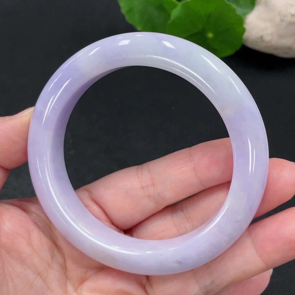 F31674777 Jadeite Round Bangle Size 57.8 Total Weight Approx. 67.6g