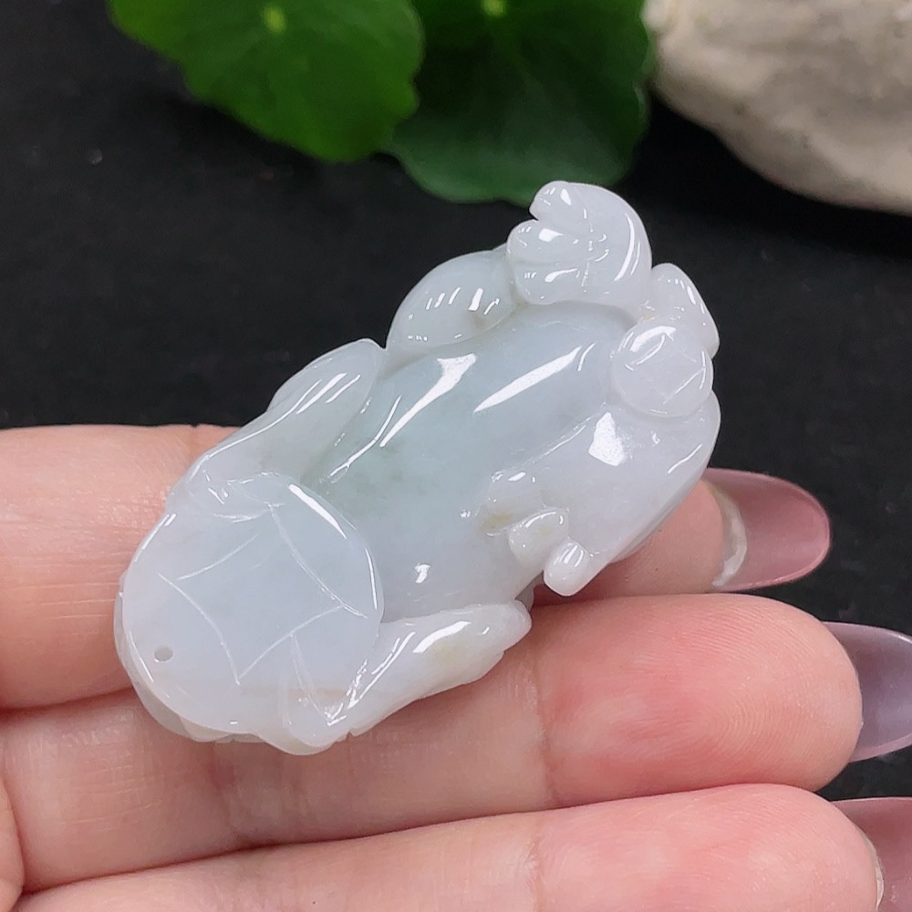 F33826579 Jadeite Pi Xiu Pendant, Total Weight Approx. 29.8g