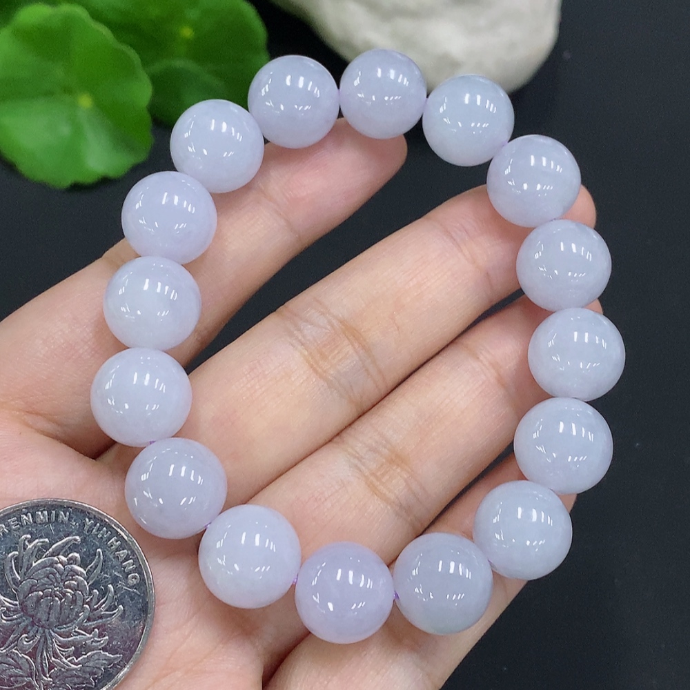 F31647791 Jadeite Beaded Necklace Approx. 12mm Total Weight About 49.7g