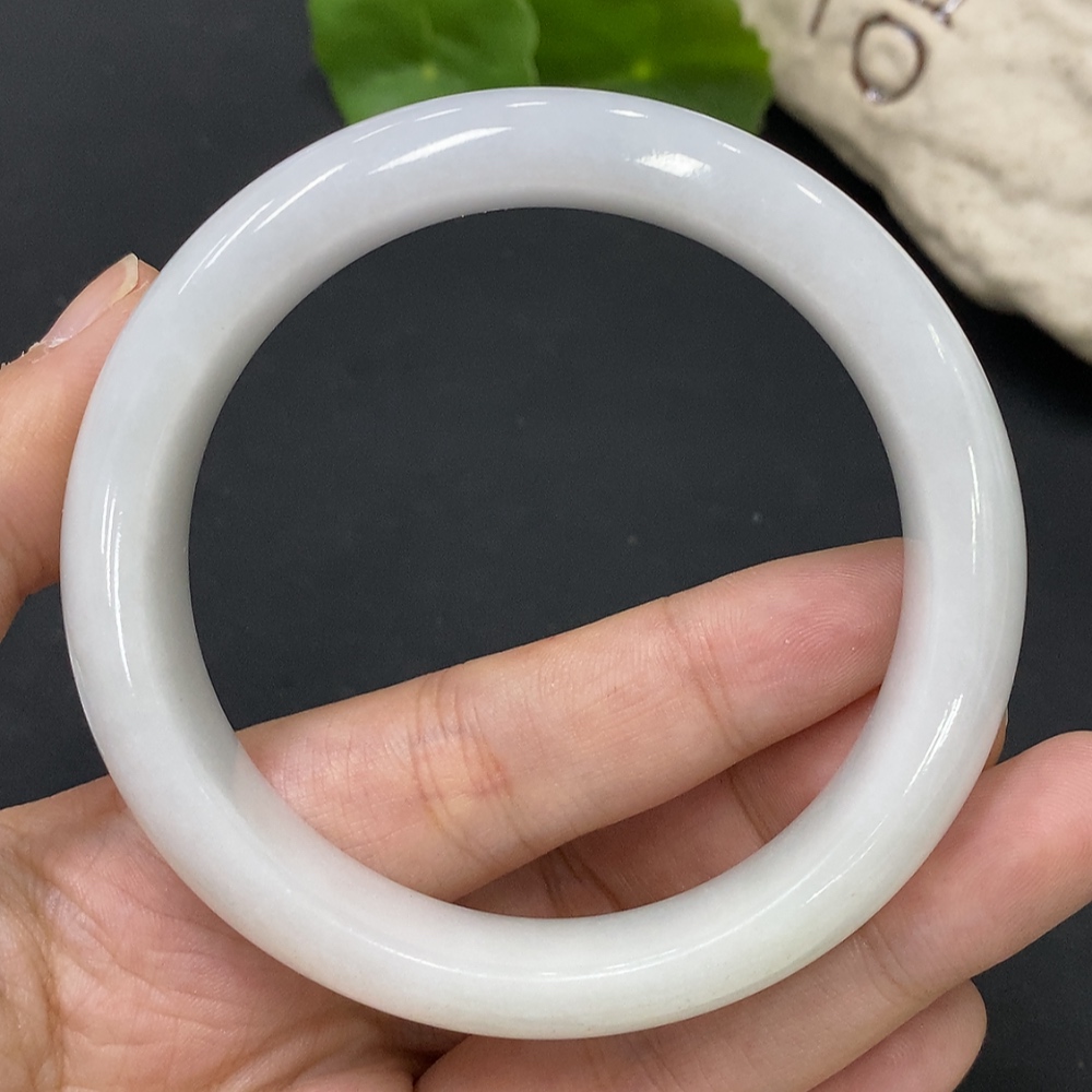 F27151407 Jadeite Circular Bracelet 57.6 Inner Diameter Total Weight Approx. 66.32g