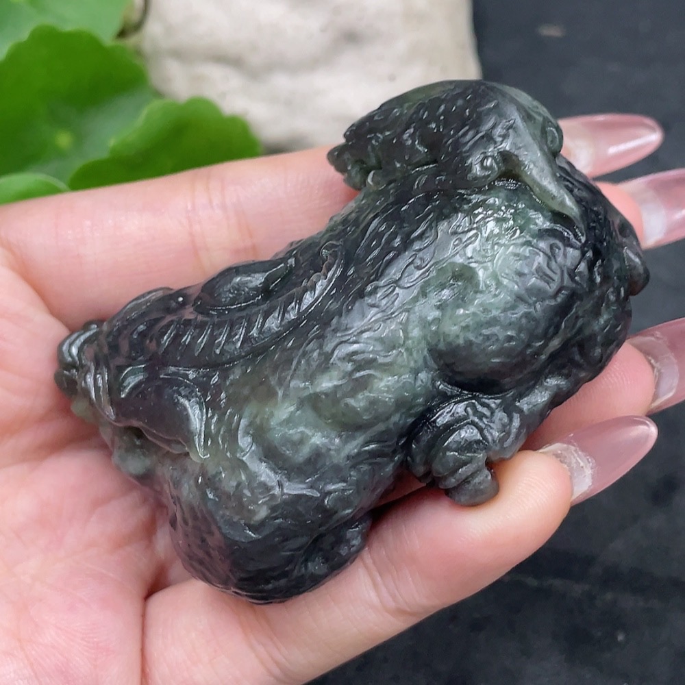 H33944351 Hetian Jade Ornament - Presenting the Son at Court, Total Weight Approx. 126.8g