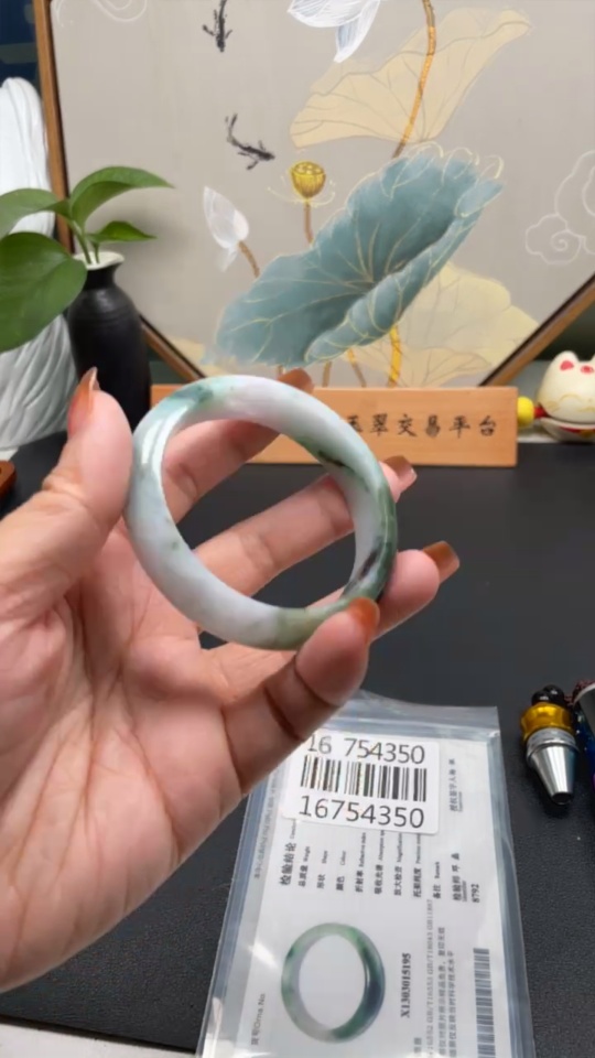 F16754350 Jadeite Regular Bangle Size 55