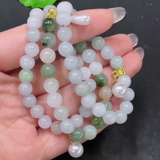 F34064158 Jadeite Bracelet Sell as a Lot Non-Grade A Beads