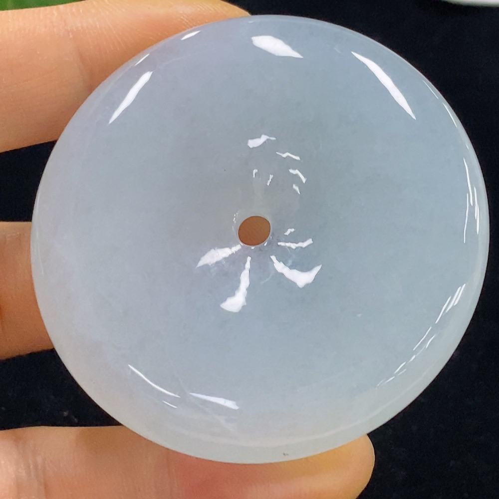 F35133974 Jadeite Safety Buckle Pendant, Total Weight Approx. 52.59g