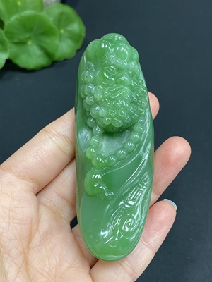 H27084522 Hetian Jade Pendant, Bodhidharma, Total Weight Approximately 93.4g