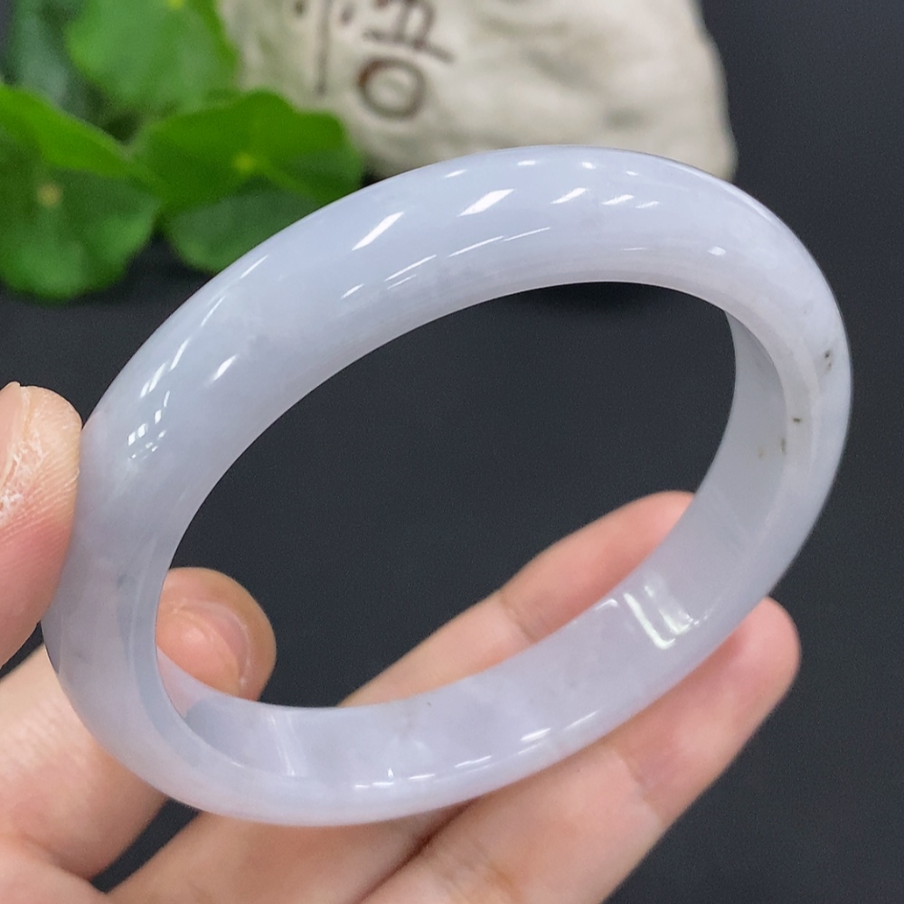 F34069871 Jadeite Round Bracelet Size 57.9 Total Weight Approx. 52.4g