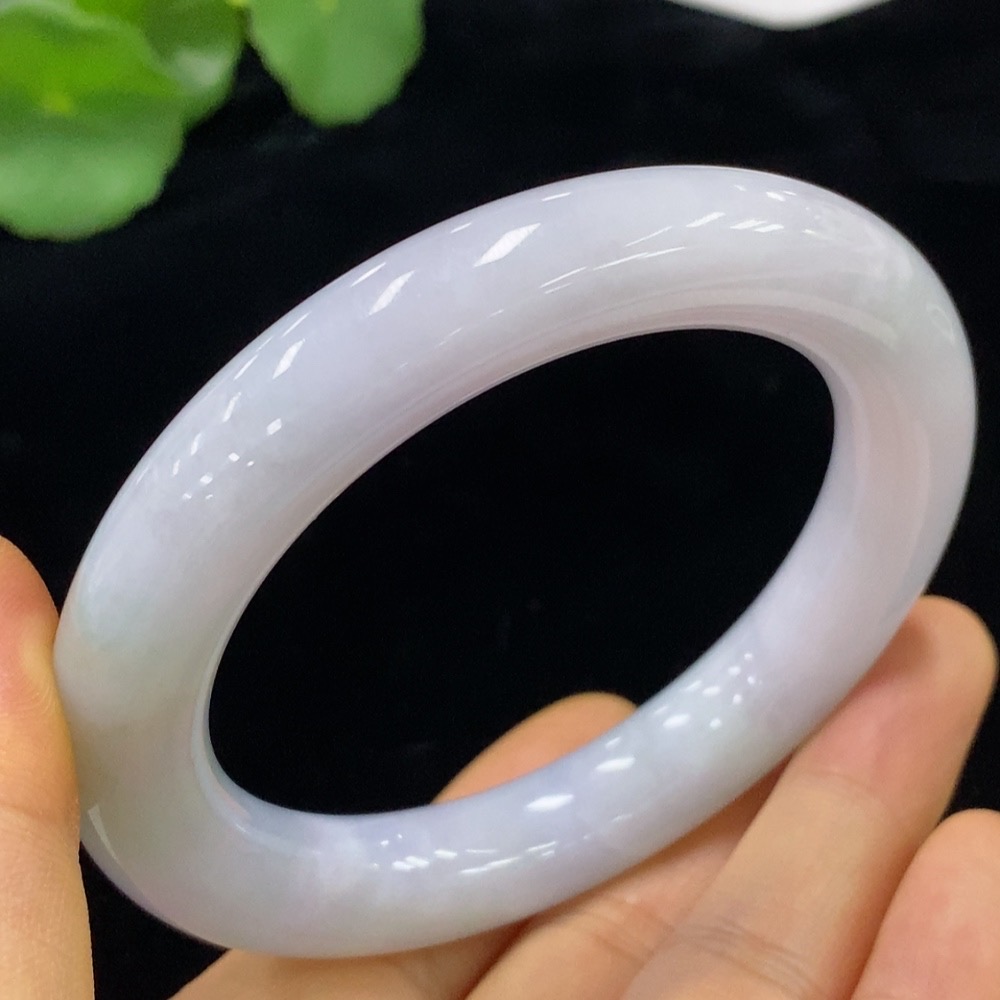 F34974491 Jadeite Round Bangle Size 57.5 Total Weight Approx. 79.17g