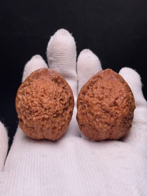 W35143867 Iron-core walnut (total weight approx. 41.7g, size approx. 39.6mm)